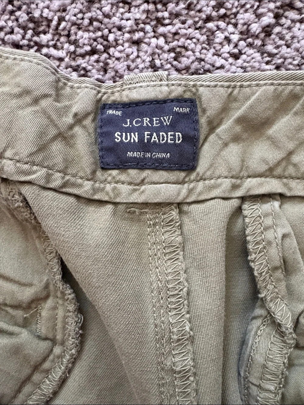 J. Crew Olive Chinos - Men's Straight Fit